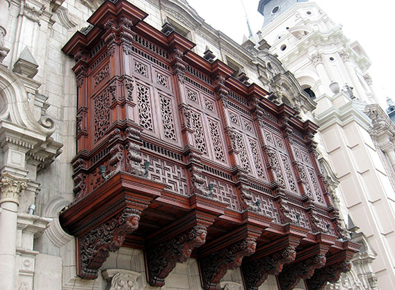 Lima, San Francisco church