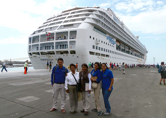 Norwegian Sun in Salaverry Port - Trujillo
